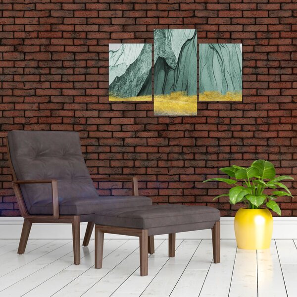 Slika - Smaragdne planine N⁰3 (90x60 cm)