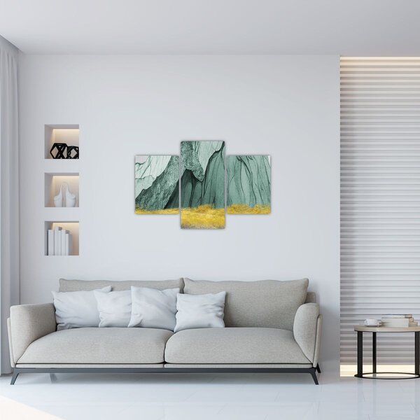 Slika - Smaragdne planine N⁰3 (90x60 cm)