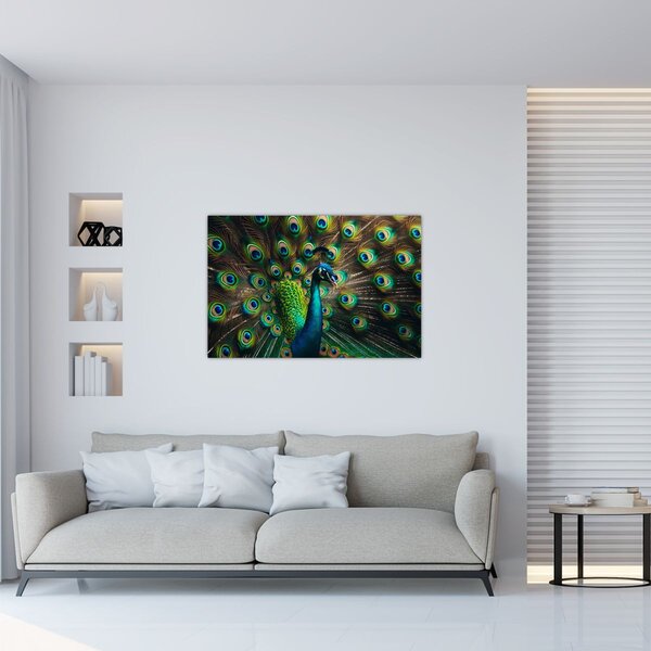 Slika – Paun (90x60 cm)