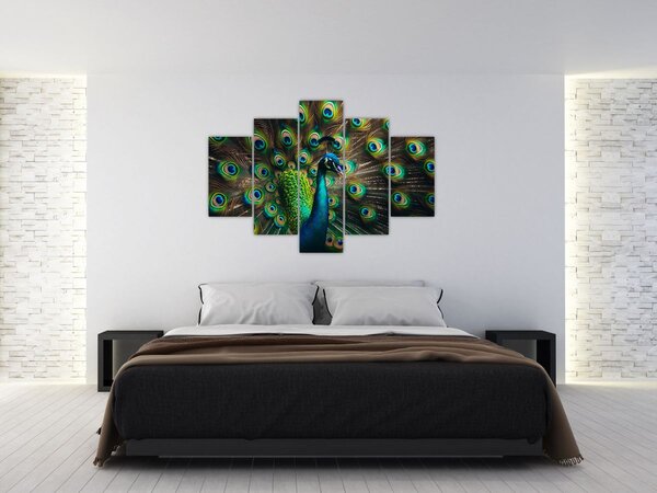 Slika – Paun (150x105 cm)