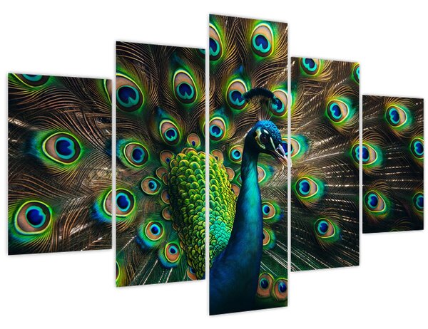 Slika – Paun (150x105 cm)