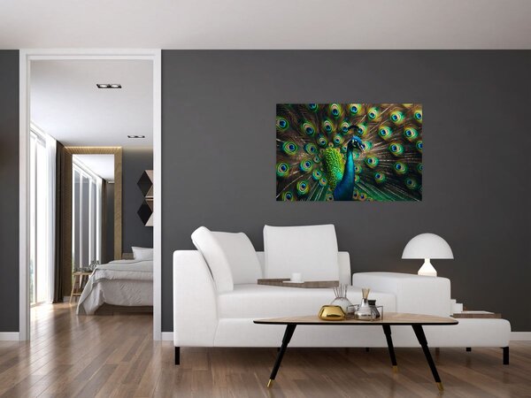 Slika – Paun (90x60 cm)