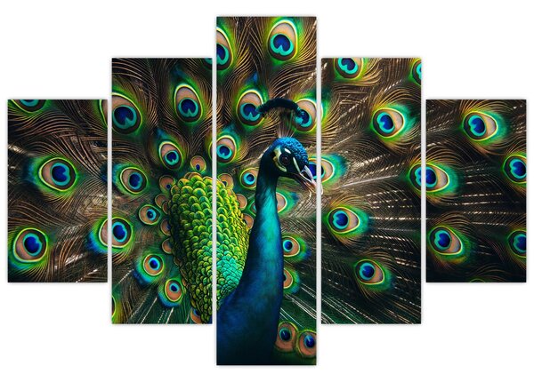 Slika – Paun (150x105 cm)