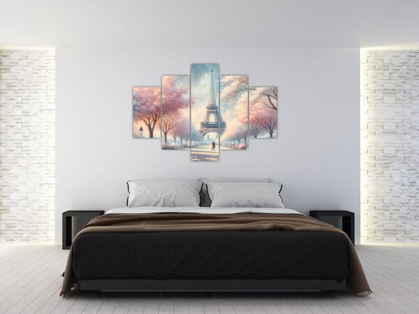 Slika – Proljeće u Parizu (150x105 cm)