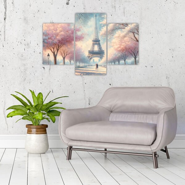Slika – Proljeće u Parizu (90x60 cm)
