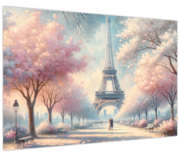 Slika – Proljeće u Parizu (90x60 cm)