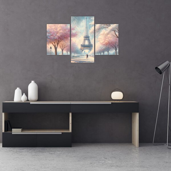 Slika – Proljeće u Parizu (90x60 cm)