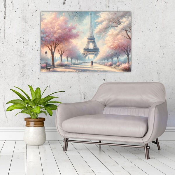 Slika – Proljeće u Parizu (90x60 cm)