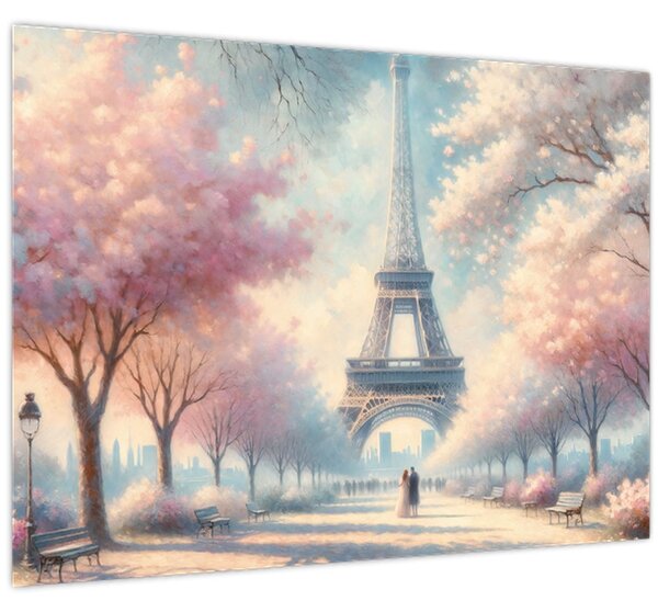 Slika – Proljeće u Parizu (70x50 cm)