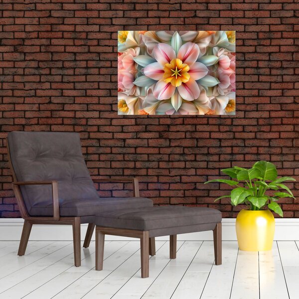Slika - Kaleidoskopski cvijet (70x50 cm)