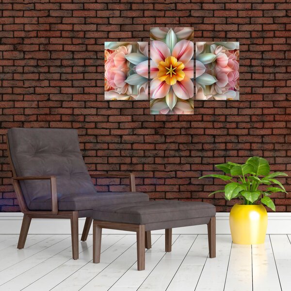 Slika - Kaleidoskopski cvijet (90x60 cm)