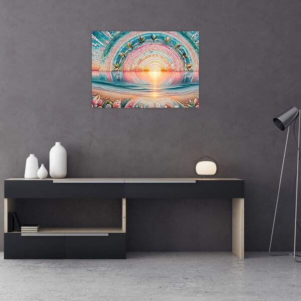Slika – Mozaik zalaska sunca (70x50 cm)