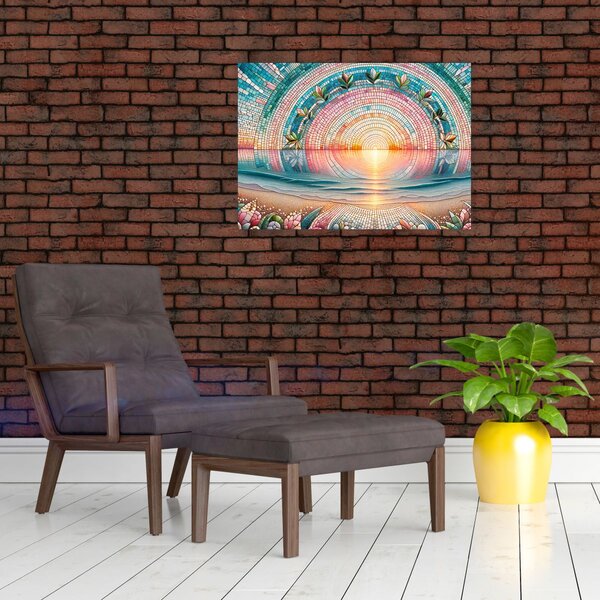 Slika – Mozaik zalaska sunca (70x50 cm)