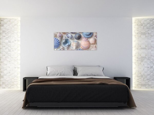 Slika - Zbirka školjaka (120x50 cm)