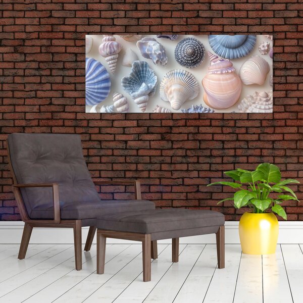 Slika - Zbirka školjaka (120x50 cm)