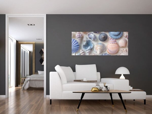 Slika - Zbirka školjaka (120x50 cm)