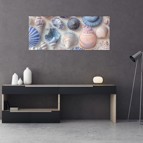 Slika - Zbirka školjaka (120x50 cm)