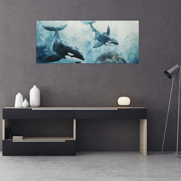 Slika - Podvodna slika (120x50 cm)