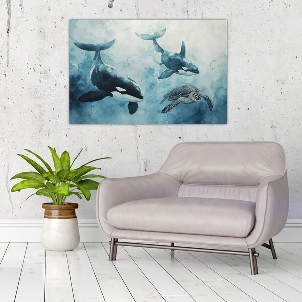 Slika - Podvodna slika (90x60 cm)