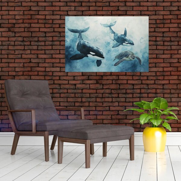 Slika - Podvodna slika (90x60 cm)