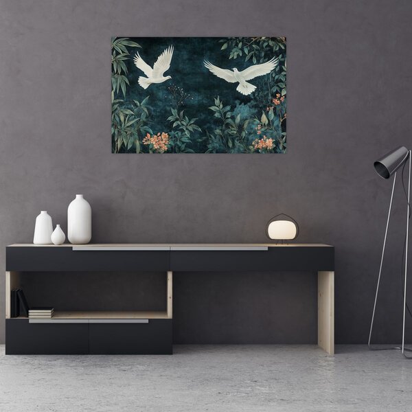 Slika - Dva goluba (90x60 cm)