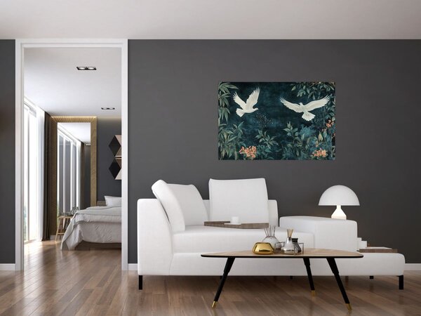 Slika - Dva goluba (90x60 cm)