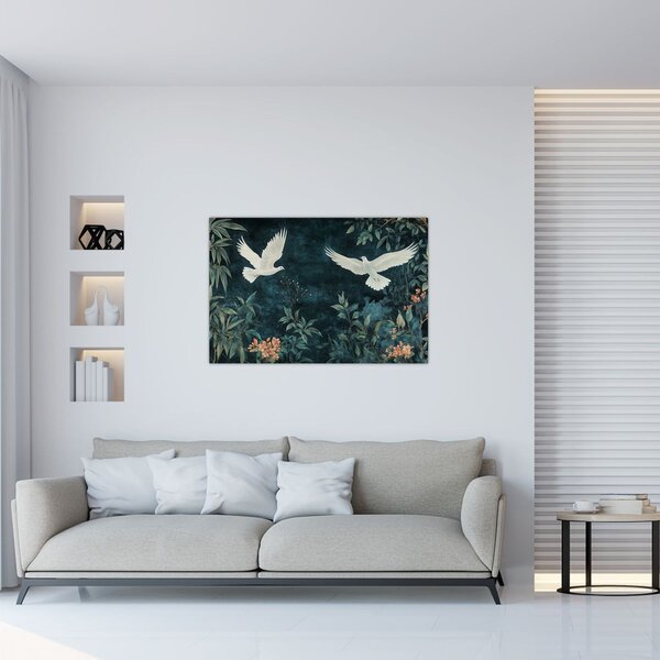 Slika - Dva goluba (90x60 cm)