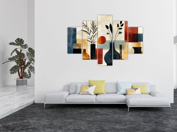Slika - Kubističke vaze (150x105 cm)