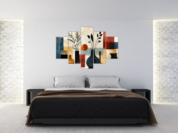 Slika - Kubističke vaze (150x105 cm)