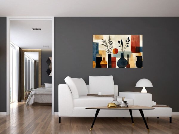 Slika - Kubističke vaze (90x60 cm)