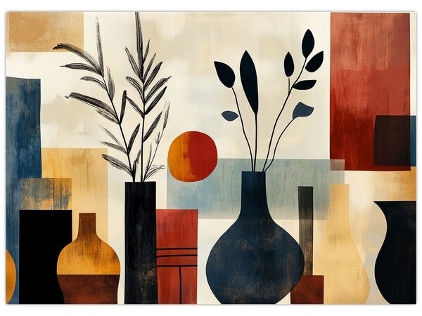 Slika - Kubističke vaze (70x50 cm)