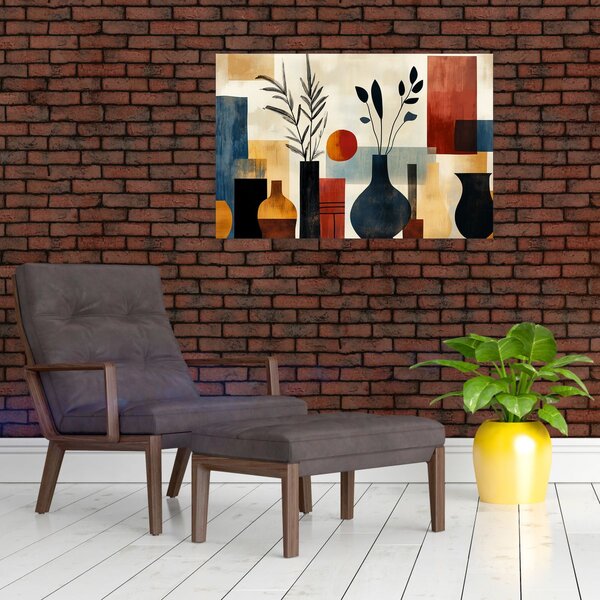 Slika - Kubističke vaze (90x60 cm)
