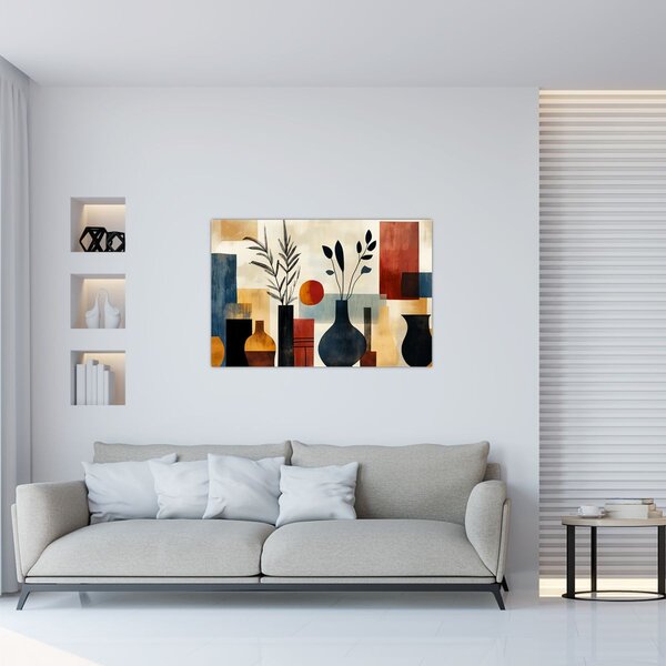 Slika - Kubističke vaze (90x60 cm)
