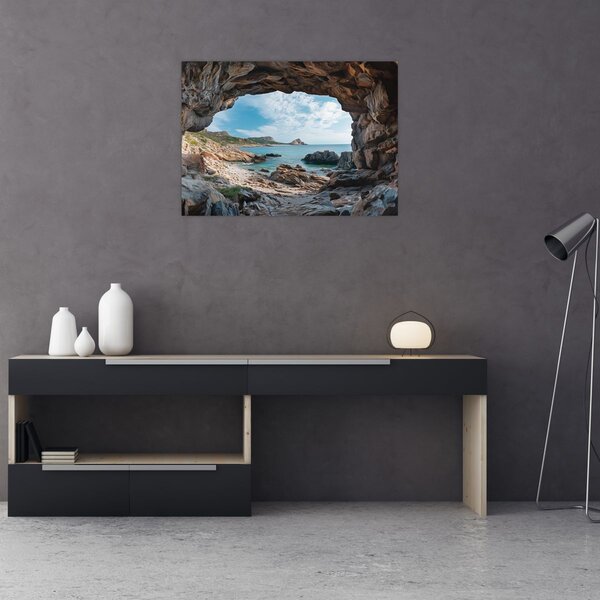 Slika - Špilja uz more (70x50 cm)