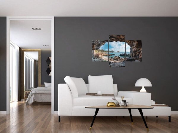 Slika - Špilja uz more (90x60 cm)