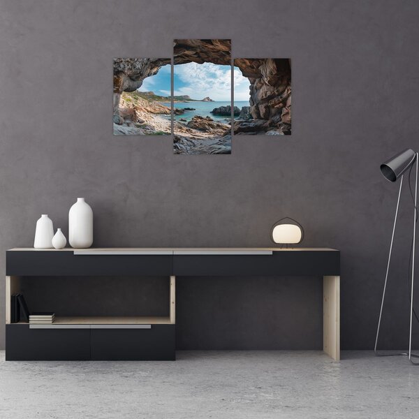 Slika - Špilja uz more (90x60 cm)