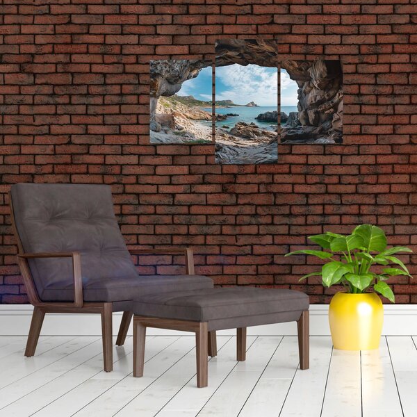 Slika - Špilja uz more (90x60 cm)