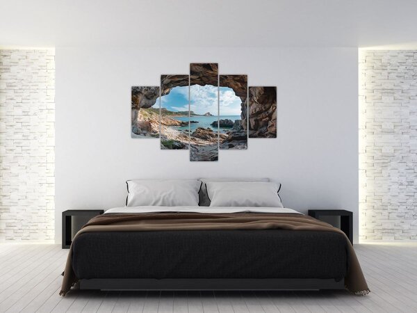 Slika - Špilja uz more (150x105 cm)