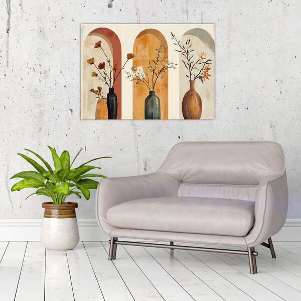 Slika - Vaze u lukovima (70x50 cm)