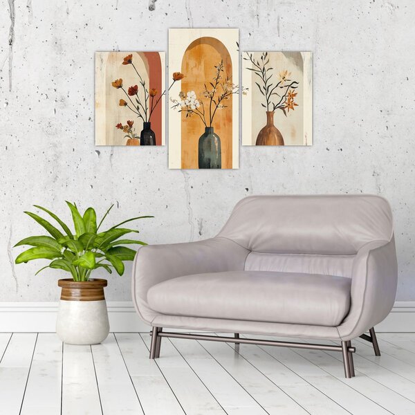 Slika - Vaze u lukovima (90x60 cm)