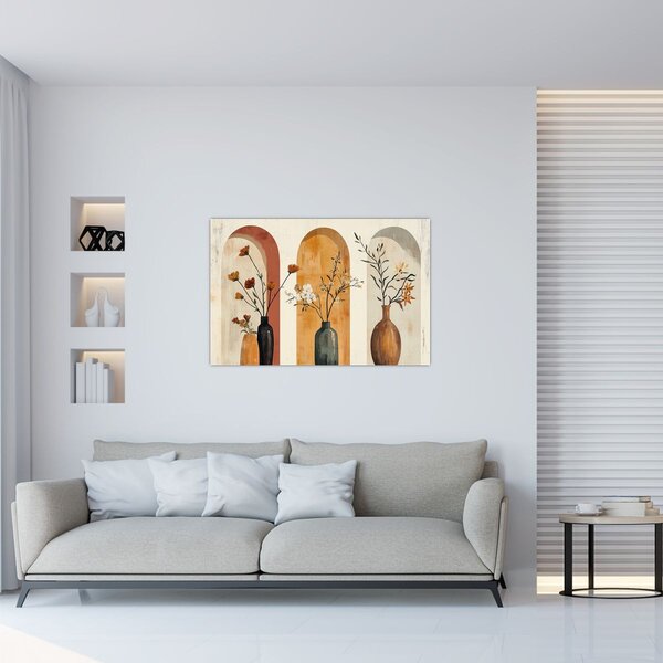 Slika - Vaze u lukovima (90x60 cm)