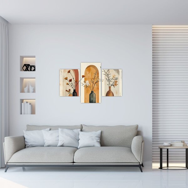 Slika - Vaze u lukovima (90x60 cm)