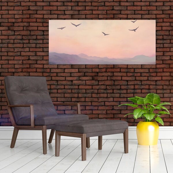 Slika - Jato ptica II. (120x50 cm)