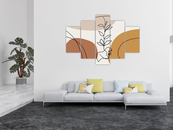 Slika - Boho oblici (150x105 cm)