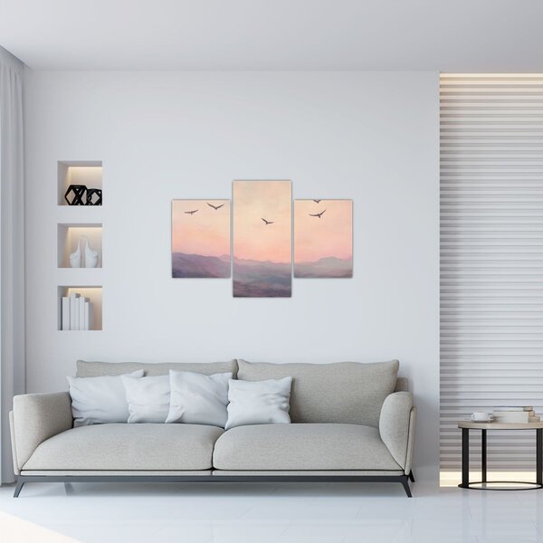 Slika - Jato ptica II. (90x60 cm)