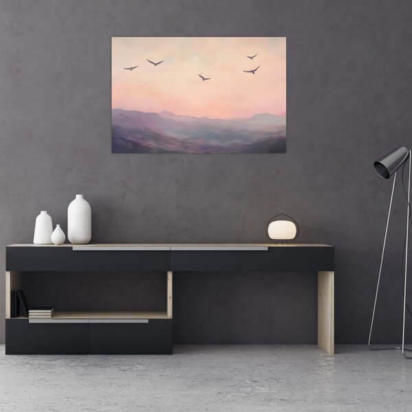Slika - Jato ptica II. (90x60 cm)