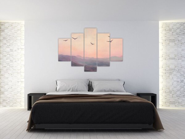 Slika - Jato ptica II. (150x105 cm)