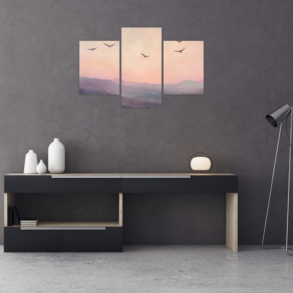 Slika - Jato ptica II. (90x60 cm)