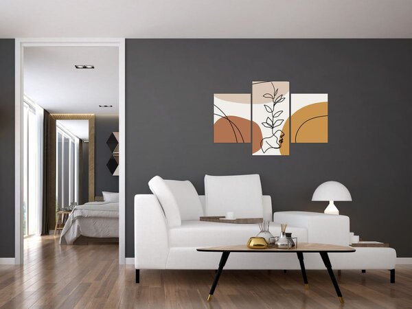 Slika - Boho oblici (90x60 cm)
