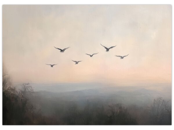 Slika - Jato ptica (70x50 cm)